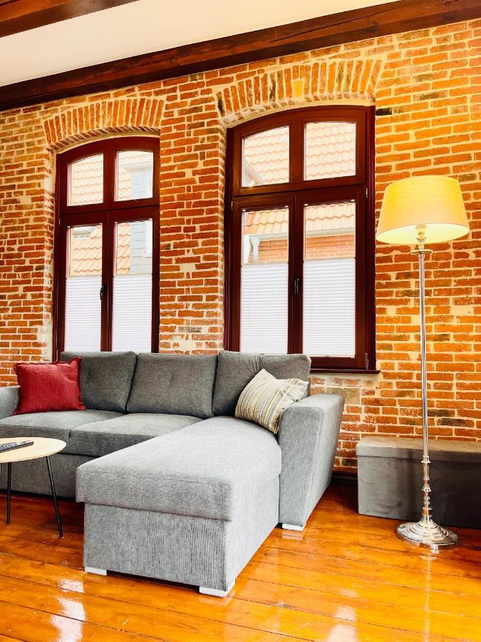 Charmante Ferienwohnung Mit Terrasse Im Herzen Von 노르덴 외부 사진